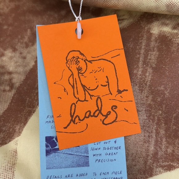 NWT Hades UK Vintage Pattern Style A-Line Skirt Large - Picture 6 of 8